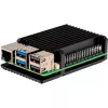 Joy-IT ARMOR Case BLOCK puzdro SBC vhodné pre vývojové súpravy Raspberry Pi (RB-AlucaseP5-07)