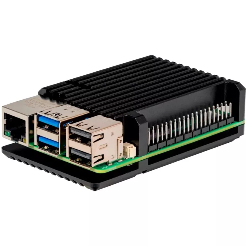 Joy-IT ARMOR Case BLOCK puzdro SBC vhodné pre vývojové súpravy Raspberry Pi (RB-AlucaseP5-07)