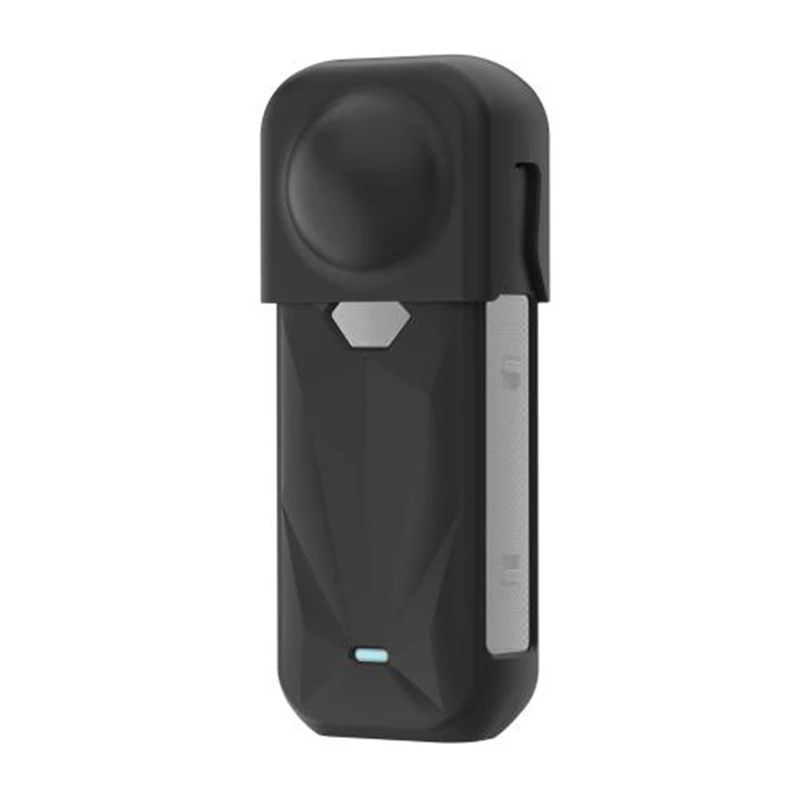 PULUZ silikónové ochranné puzdro s krytom objektívu pre Insta360 X5 (čierne)