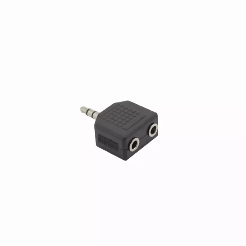 Sbox 3,5 mm konektor samec na 2 x 3,5 mm konektor samica adaptér AD.3.5-2X3.5