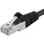 Sieťový kábel PremiumCord patch kábel S-FTP Cat6a RJ-45 7m čierny
