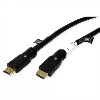 ROTRONIC-SECOMP Roline - Ultra High Speed - HDMI kábel s Ethernetom - HDMI samec na HDMI samec - 20 m - tienený - čierna - aktívny, 2160p-Unt
