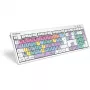Klávesnica Logickeyboard LKB-FCPX10-CWMU-UK Office USB QWERTY UK-anglická viacfarebná