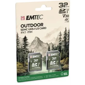 Flash pamäť Emtec 32GB UHS-I U3 V30 Outdoor ECMSD32GHC10ORP