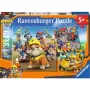 Detská sada puzzle Ravensburger Rubble & Crew pracovné vozidlá — 3 puzzle × 49 dielikov