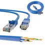 Sieťový kábel Extralink LAN patch kábel Kat.6A RJ-45 Cat6a 3m modrý