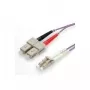Optický patch kábel ROLINE OM4 50/125µm LC/SC 0,5 m
