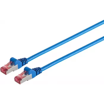 Sieťový patch kábel ShiverPeaks 75711-A0.5B Cat 6A S/FTP bez halogénov 0,5 m