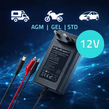 QOLTEC nabíjačka batérií 24V 19,2W, Model 52662