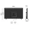 109,2cm/43 (3840x2160) JAPANNEXT JN-IPS430UHD60F 16:9 IPS 60Hz HDMI USB WLAN reproduktor čierna