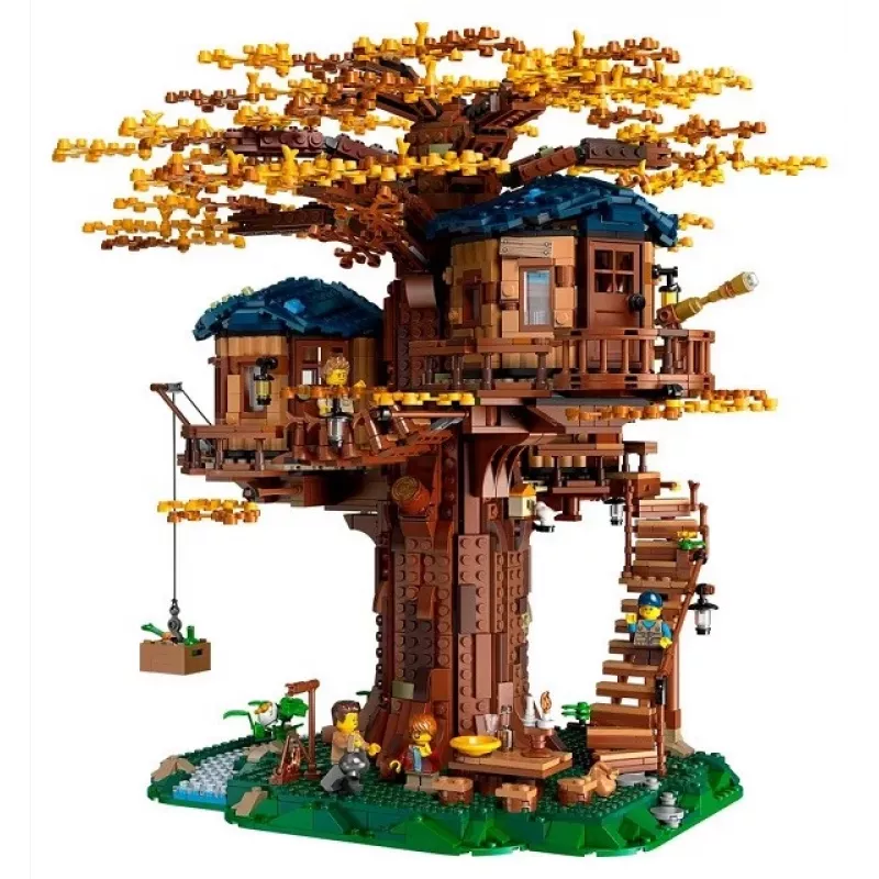 LEGO sada LEGO IDEAS 21318 dom na strome 3-in-1 stavanie – modulárny model domu na strome, sada na viacero stavieb