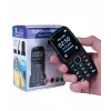 Mobilný telefón Mescomp MT-166 Edgar, elegantný, pre seniorov, 4G, čierny