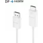 PureLink aktívny DisplayPort 1.2 na HDMI 2.0 adaptérový kábel, 4K60Hz (444), DisplayPort konektor samec/HDMI konektor samec