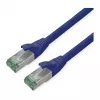 Sieťový kábel ROLINE Recycled Material 21.45.3247 RJ-45 Cat6a 10 m modrý