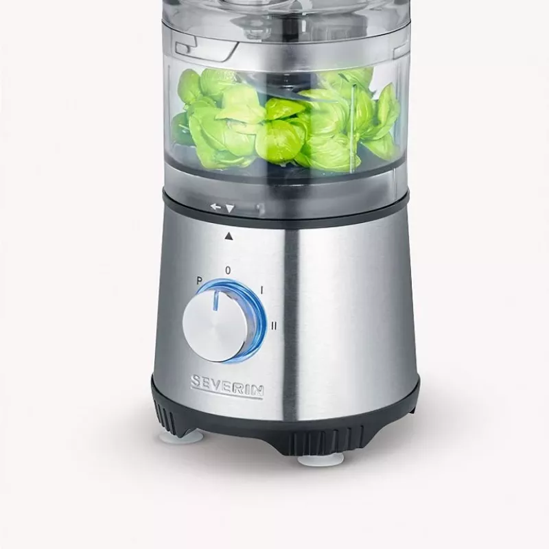 Elektrický drvič Severin KM 3865 0,5 L 400 W čierny nerez