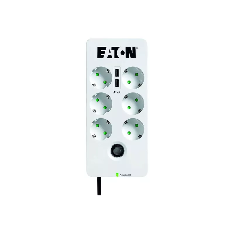 Ochranná krabica 6 Tel@ USB DIN Eaton