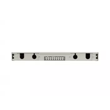 Patch panel Lanberg FOP1-12SS-LDS sivý ABS oceľ 19 palcov