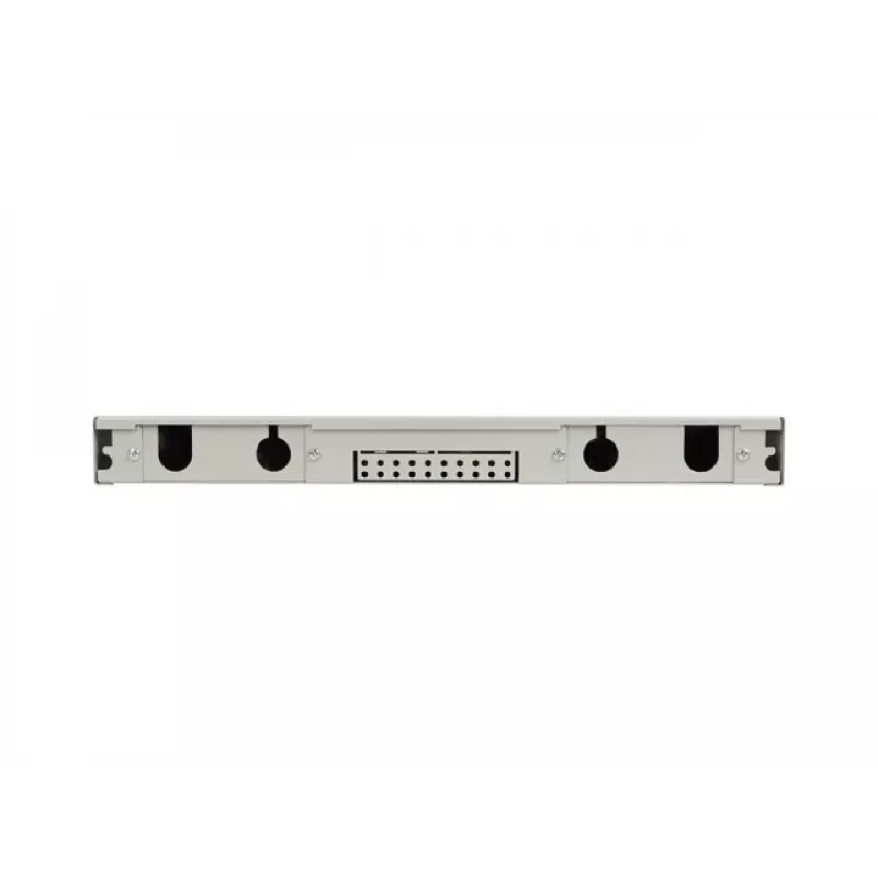 Patch panel Lanberg FOP1-12SS-LDS sivý ABS oceľ 19 palcov