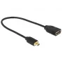 HDMI kábel DeLOCK 0,2 m HDMI-A/HDMI Micro-D