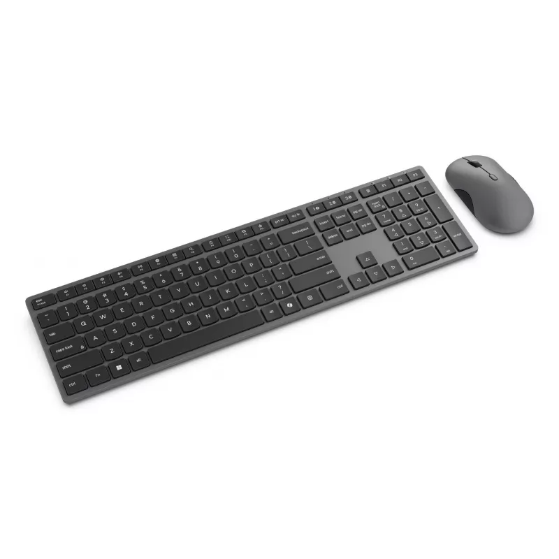 Bezdrôtová súprava klávesnice a myši Lenovo 700 Modern Multi-Device – US-anglické rozloženie, Bluetooth, Luna Grey