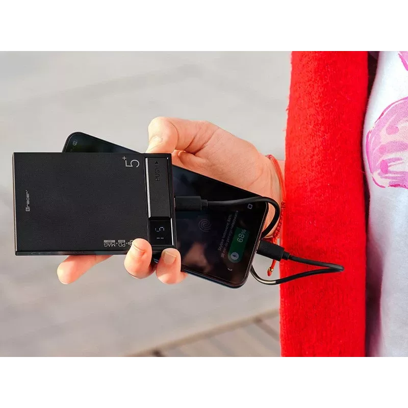 Tracer AirMag1 Lithium Polymer (LiPo) 5000 mAh bezdrôtové nabíjanie čierna