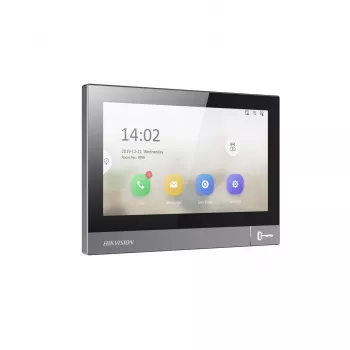 Videotelefón vnútorná jednotka Hikvision DS-KH8381-WTE1 7 palcov 1024x600, PoE, Wi‑Fi, MicroSD