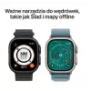 Smartwatch Apple Watch Ultra 3 GPS + Cellular 49 mm Natural Titanium puzdro s Light Blue Alpine Loop (malý)