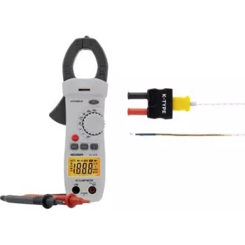VOLTCRAFT VC-519 kliešťový multimeter digitálny CAT III 600 V displej (počet): 2000 (VC-519)