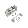 Elektromagnetický zámok QOLTEC 52459 12V symetrický s pamäťou a zámkom