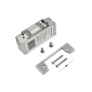 Elektromagnetický zámok QOLTEC 52459 12V symetrický s pamäťou a zámkom