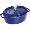 Liatinový kochlík Staub 4,25 L, 29 cm, modrý