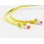 Sieťový kábel ShiverPeaks 75715-AY CAT 6A S/FTP PIMF, tienený vysokorýchlostný ethernetový kábel