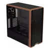 PC skriňa Lian Li Lancool LAN217X Midi Tower čierna, drevo
