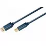 ClickTronic 0,5m USB3.0 A - B m/m USB kábel modrý (70090)
