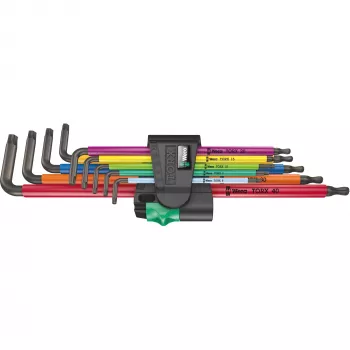 Wera 967/9 TX XL sada Torx L-kľúčov, 9-dielna