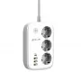 Predlžovacia zásuvka Tellur TLL331521 smart WiFi predlžovacia zásuvka s 3 zásuvkami, PD 30W, QC 18W