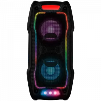 Reproduktor SVEN PS-730, čierny (100W, TWS, Bluetooth, FM, USB, microSD, LED displej, 4400 mAh)