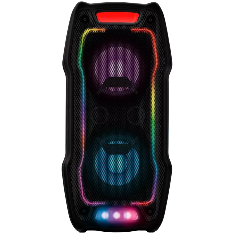 Reproduktor SVEN PS-730, čierny (100W, TWS, Bluetooth, FM, USB, microSD, LED displej, 4400 mAh)