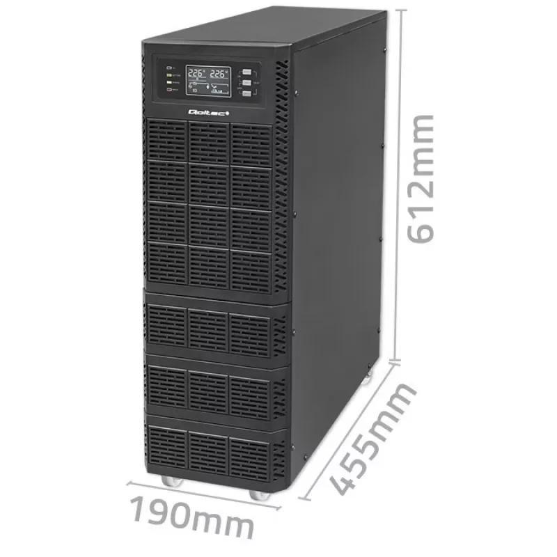 Záložný zdroj QOLTEC 52283 6kVA 6000W PF 1.0