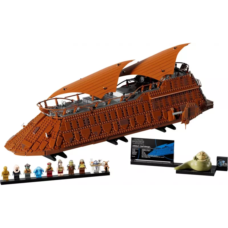 LEGO Star Wars sada Jabba's Barge 75397 – 3943 dielikov, 11 minifigúrok, vek 18+