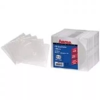 Hama CD slim box, 25 ks/bal. 1 CD transparentné