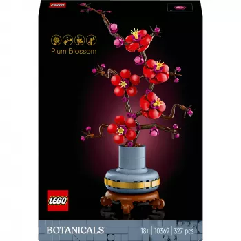 LEGO Icons slivkové kvety dekoračná súprava 10369, viacfarebná