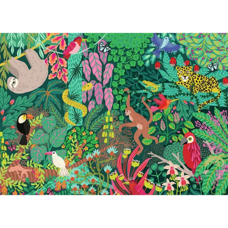 Ravensburger 12001432 puzzle „Čarovný dažďový prales“, 1000 dielikov, od 14 rokov