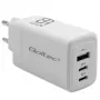 GaN nabíjačka QOLTEC 51822 65W 2×USB A 2×USB‑C