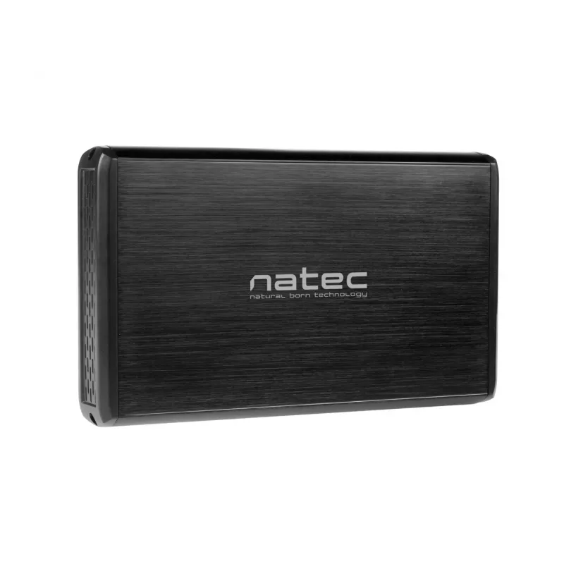 NATEC NKZ-0448 RHINO externé USB 3.0 puzdro pre 3,5-palcové SATA HDD čierny hliník