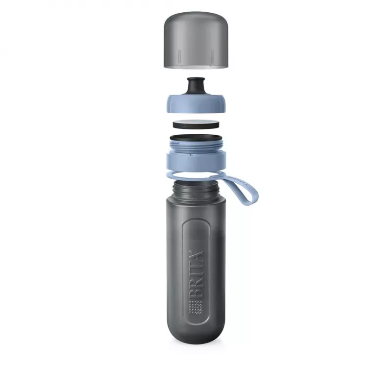 BRITA Active vodná filtračná fľaša 600 ml pastelovo modrá s filtrami