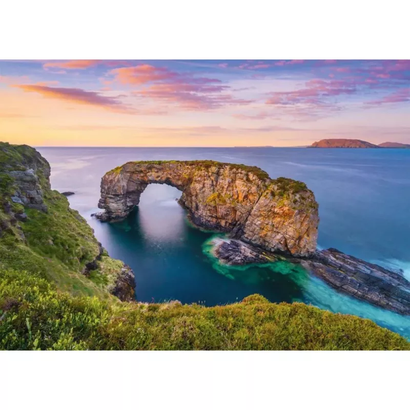 Puzzle Schmidt Spiele 59772 — 1000 dielikov — Írsko Co Donegal Fanad Great Pollet Sea Arch