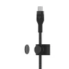 Belkin BOOSTCHARGE PRO Flex USB kábel 3 m USB 2.0 USB C čierny (CAB011BT3MBK)
