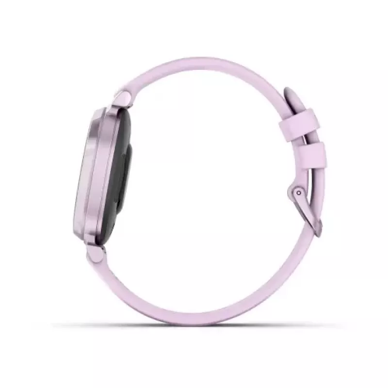 Garmin Lily 2 inteligentné hodinky 35,4 mm, dotyková obrazovka 240 x 201 pixelov, pripojené GPS, silikónový remienok, orgovánové