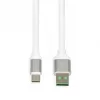 USB-A na USB-C kábel IBOX IKUMTCWQC 1,5 m, USB 2.0, 3 A, biely